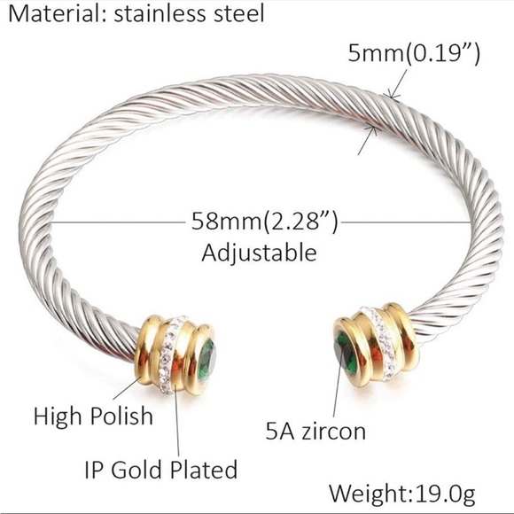 Green zirconia 💯 Authentic - Picture 4 of 4